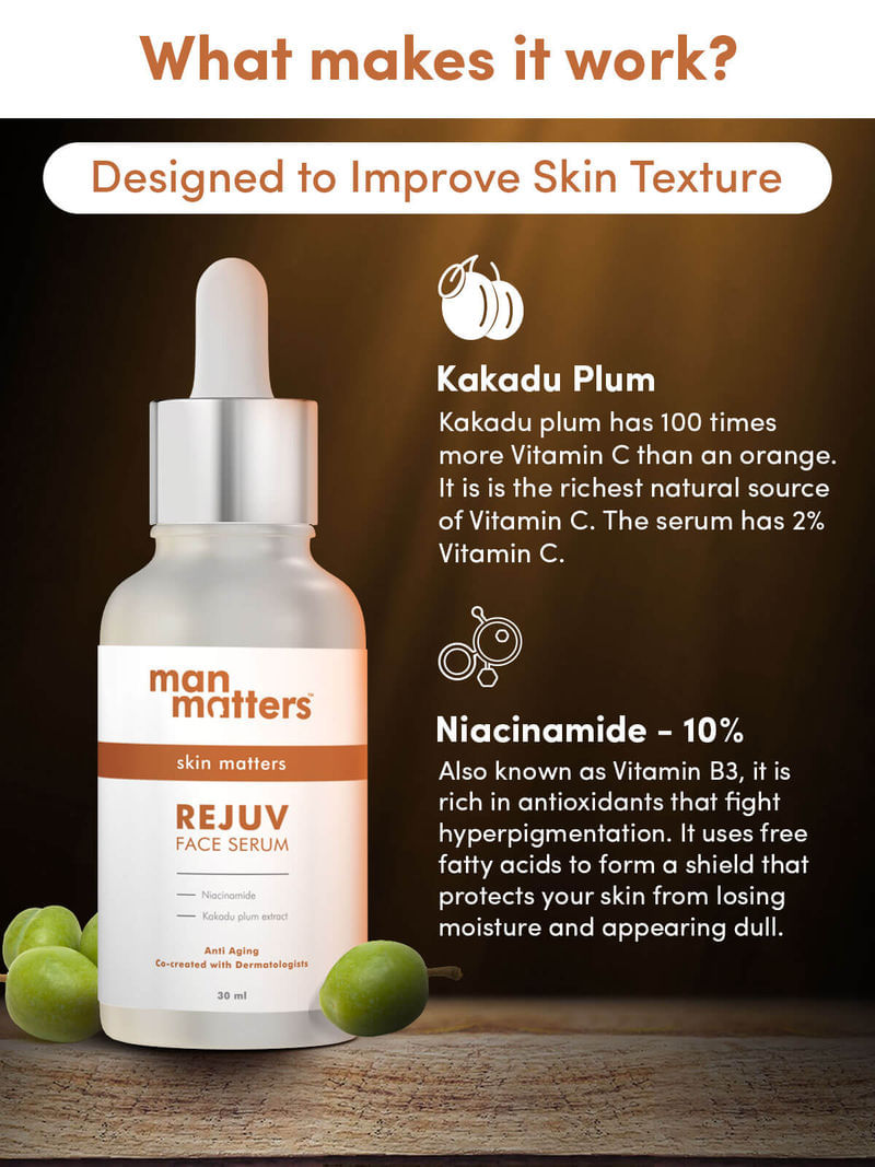 Buy Glowing Skin Pack With Under Eye Cream And Rejuv Face Serum Man Matters 4450